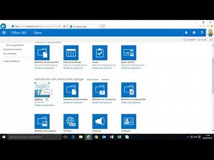 Office365 - Parte 6, Trabajando con SharePoint Online I