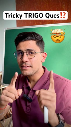 This Tricky Trigonometry MCQ Traps 90% Students | Class 10 Maths | #cbseboard #class10th