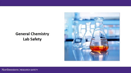 General Chemistry Lab Safety