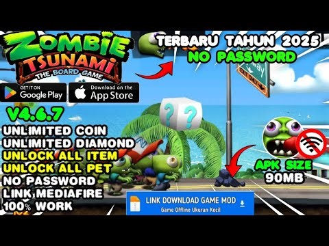 Download Zombie Tsunami Mod Apk V4.6.7 Terbaru 2025 - Unlimited Coin & Free Shoping