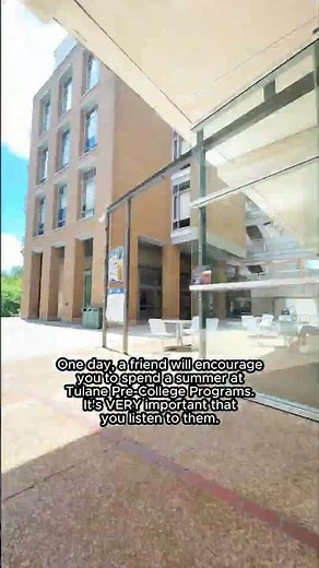 This is your sign to apply to Tulane Pre-College Programs 👀