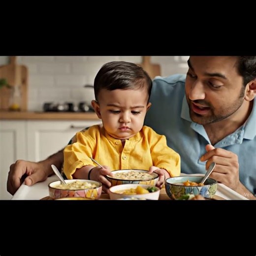 “Baby Food Critic Gives Harsh Review 😂🍽️”