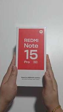 Redmi Note 15 Pro Global | Unboxing 👀 First Look