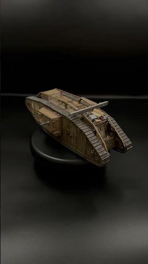 Hello my beloved glue sniffers! Here’s my latest finished model - Tamiya Mark IV