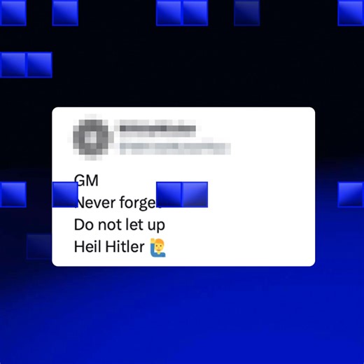 Can’t find the right words for Jewish hate? Post the blue square emoji and stand up to it today. | Stand Up to Jewish Hate