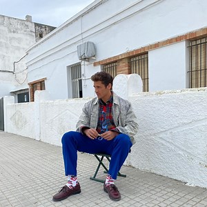 Martiño Rivas on Instagram: "Díxenlle “eu non preciso estilista”. She rolled her eyes."