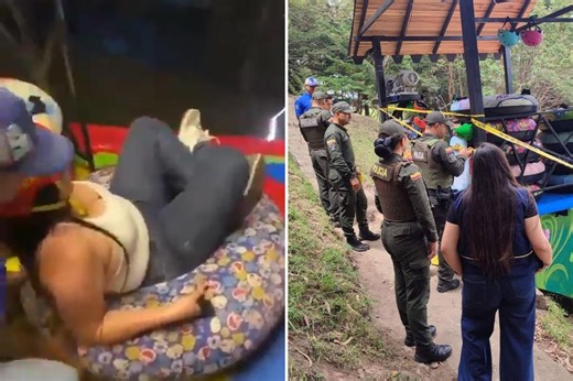 Mom ‘afraid’ to go down giant theme park slide dies after falling 15 feet: reports