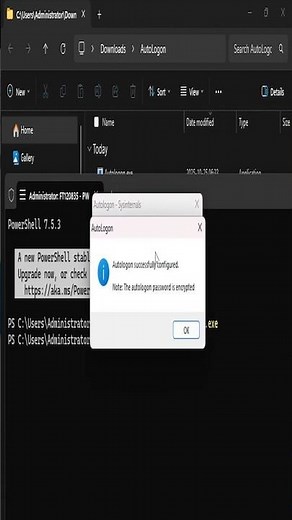 🔐 Active la connexion auto #Windows SÉCURISÉ avec #AutoLogon 🧙‍♂️