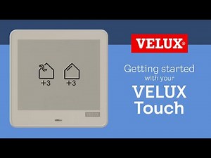 Getting Started with Your New VELUX Touch Skylight Remote