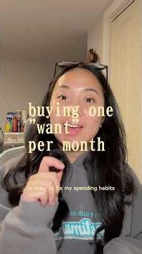 pt 3 of buying one want per month 😗 #vlog #finance #gapyear #20s #shopping