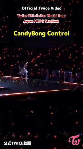 Twice Jeongyoen & Jihyo does CANDYBONG Control at MUFG Stadium