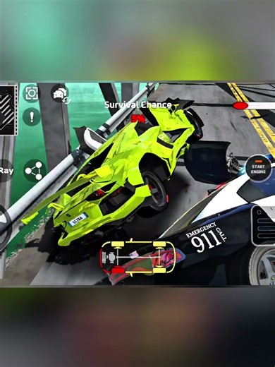 DriveCSX High Speed Car Crashes/Fails/Realistic Impacts🔰Epic Car Driving Simulator Ep.21 Shorts 3