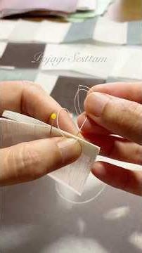 #今日のsesttam 向こう側に次のものをスタンバイしながら結構焦って縫っています