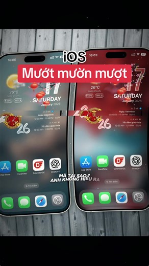 Tết 2026 tới chân rồi mà màn hình iPhone vẫn còn