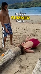 16K views · 89 reactions | Summer beach fails guaranteed to crack you up!  | Wrestling News | Facebook