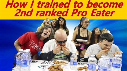 How I trained to become the 2nd ranked competitive eater in the world