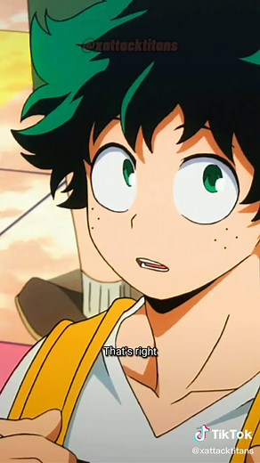 Meanwhile Bakugou 'six feet tall and super strong-' #mha #myheroacademia #bnha #bokunoheroacademia #deku #midoriya #izukumidoriya #xattacktitans