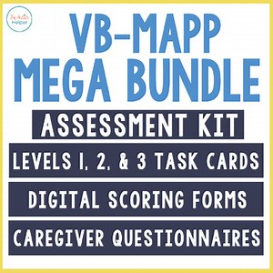 VB-MAPP MEGA BUNDLE {TASK CARDS & ASSESSMENT KIT BUNDLE}
