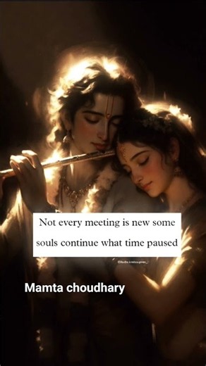 krishna love #love satisfaction and #innerhappiness by mamta choudhary 🙏❤️