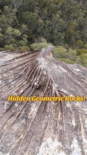 Geometric Rocks (Sandstone) Blue Mtns NSW Australia #hiking #geometricrocks #nsw #bluemountains #to