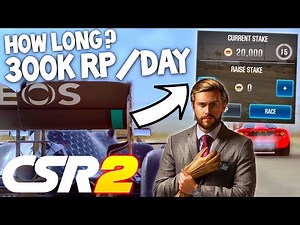 HOW LONG TO GET MAX RP BY WIN LOSS LIVE RACING! CSR 2