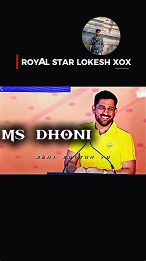 csk batting line up form msd🤙.. #msdhoni #editz #royal starlokesh xox