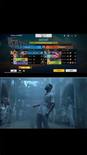 Defeat Ke Baad Bhi Attitude Level 100 😈🔥 | Free Fire Emotional Meme