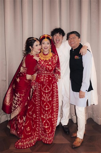 A beautiful beginning of forever .. Shivalika & Suryansh. ✨ Nepali: शिवालिका र सुर्यान्शको सुन्दर सुरुवात सधैंको साथको यात्रा। ❤️🧿