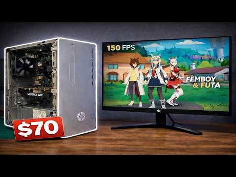 I bought a CHEAP office PC and turned it into a gaming PC