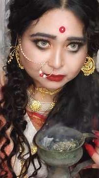 BENGLAI MAKUEP TUTORIAL 🪔#bengalidurgapuja#fastival#makeuptutorial#trending#viral #ytshortsindia