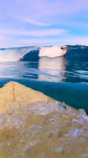 Dreamy Surf and Shallow Reef 🪸#hawaiisurf #surf #northshore #oceanambience #waves