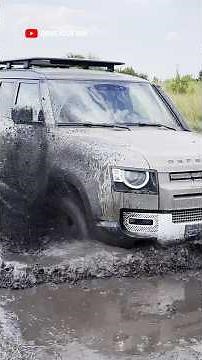 Defender off road test drive - watch the full video on our channel! #car #cars #defender #driving