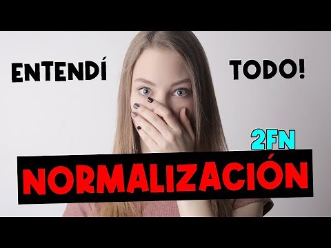 Segunda Forma Normal 🤩 Normalización de Base de Datos
