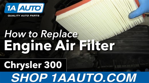 How to Replace Engine Air Filter 2005-10 Chrysler 300