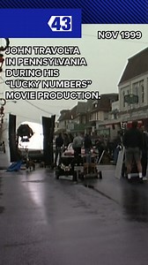 John Travolta, Lisa Kudrow and other stars filmed parts of 'Lucky Numbers' in Central Pa. in 1999. For our full archive special, visit here: FOX43.com/video/features/fox43-archive/lucky-numbers-movie-shoot-harrisburg-1999/521-cb37d636-f028-4f1b-b651-104e50aa65b0 | WPMT FOX43