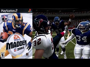 Playing Madden NFL 2003 in 2023! Super Bowl Game (PS2)