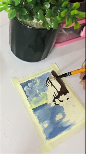 Sorry for that 🥲😂begginer friendly tutorial #foru #art #relatable#painting#funny