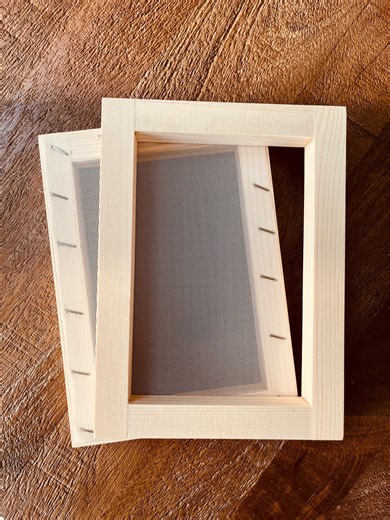 Sturdy Mould and Deckle Kit for Hand Paper Making Papermaking - A4, A5, A6 and Square Size Available - Etsy