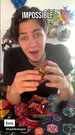 INTRODUCING Shashibo OCTA the newest addition to the Shashibo magnetic puzzle system! It's fully