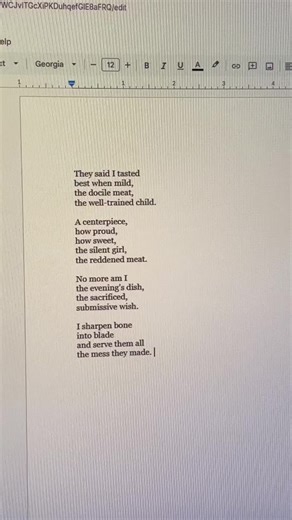 a very short version of my favorite poem i’ve written #poetry #poem #googledocpoetry #relatable #poetrybook