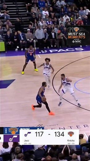 Knicks 134-117 Jazz New York Knicks vs Utah Jazz