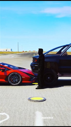 Iron Man vs Reaper: The Ultimate Vehicle Challenge! 😱🚁🏎️ #shorts