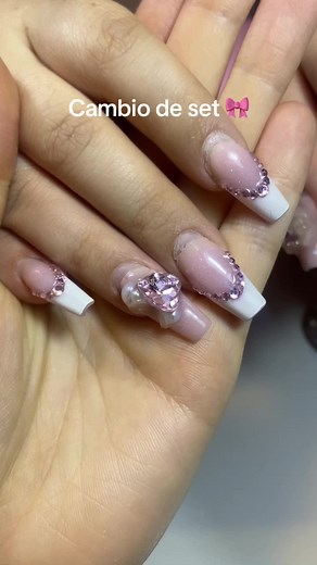 PROCESS 🎀 #nailart #nailprocess #coquettenails