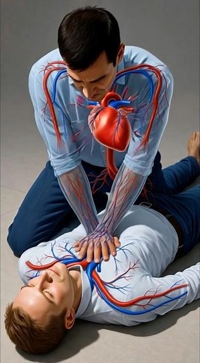 CPR (Cardiopulmonary Resuscitation) | Steps, Procedure & Technique 3D animation