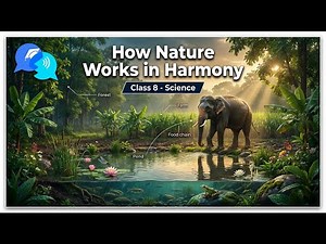 How Nature Works In Harmony Class 8 | Animated Video | How Nature Works In Harmony Chapter 12