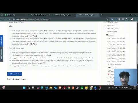 Tugas 2 - Struktur data: mengurutkan data menggunakan merge sort & counting sort