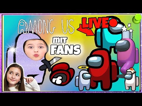 Ich spiele Among us mit meinen Fans LIVE 🤩 Alles Ava Gaming