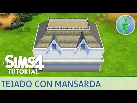 Haz tejados con ventanas y techos planos - Los Sims 4 Trucos y Tips de Construcción