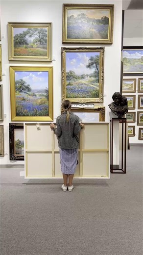 159K views · 8.2K reactions | Discovering a new Kay Walton, where vibrant Indian paintbrush flowers adorn the lush green landscapes of Texas. #reelinstagram❤️ #newarrivals #dallasartgallery #artcollector #dallasart #texas | Southwest Gallery | Facebook