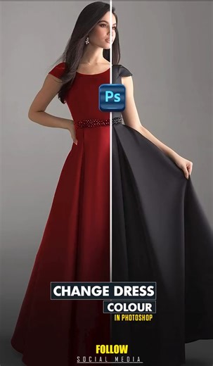 How to change dress colour in adobe photoshop tutorial #rggraphic | RG Graphic